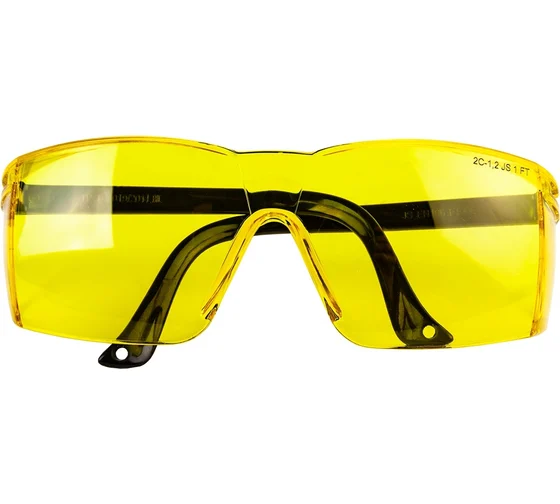 Очки защитные открытого типа Clear Vision янтарные Jeta Safety JSG811-Y