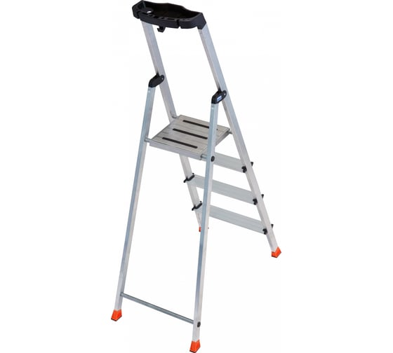 Стремянка 4 ступени SAFETY Krause 128942