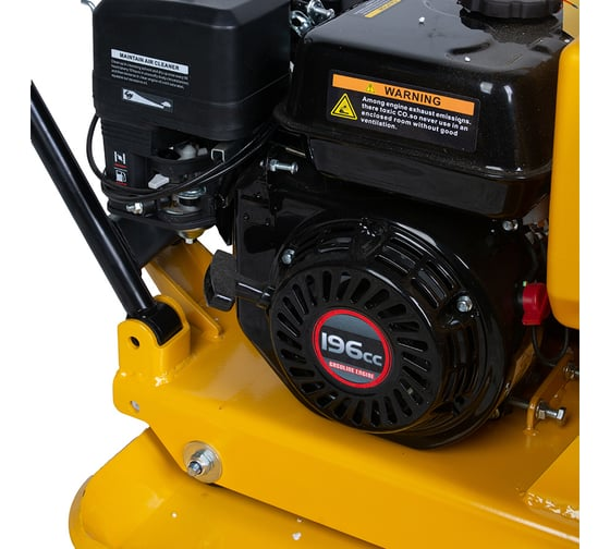 Виброплита TOR T-100  25кН (Loncin) бак, коврик, колесный комплект 1015797