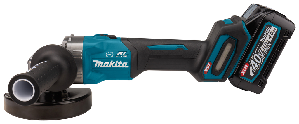 Угловая шлифовальная машина 125 мм, 40В XGT Makita GA005GM201