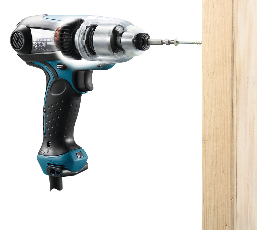 Электрический ударный шуруповерт Makita TD0101F