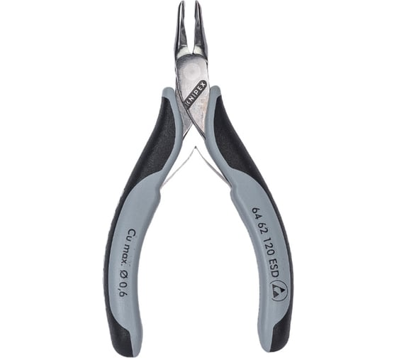 Бокорезы торцевые для электроники 120 мм ESD KNIPEX KN-6462120ESD