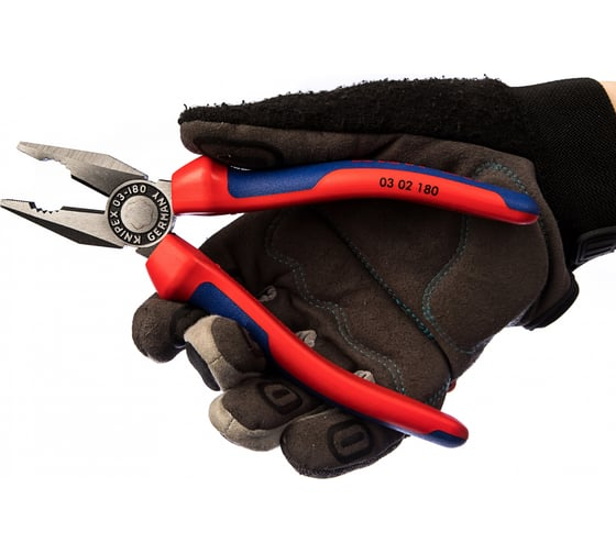 Пассатижи 180 мм комбинированные SB KNIPEX  KN-0302180SB