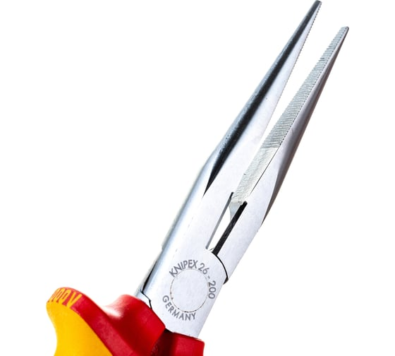 Длинногубцы с резцом 200мм VDE KNIPEX KN-2616200