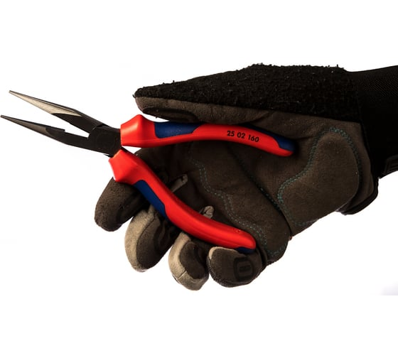 Длинногубцы с резцом 160 мм KNIPEX KN-2502160