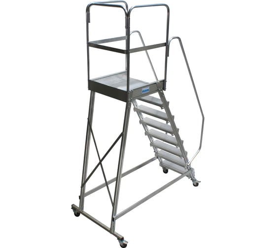 Лестница с площадкой 8 ступеней Krause 820068