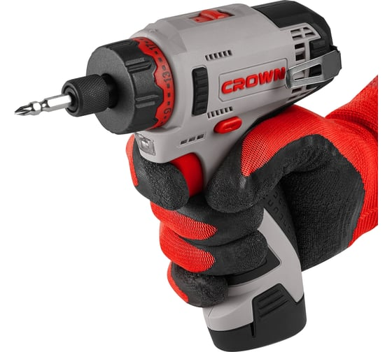 Дрель-шуруповерт 30 Нм, 12В CROWN CT21072HBX-2 BMC
