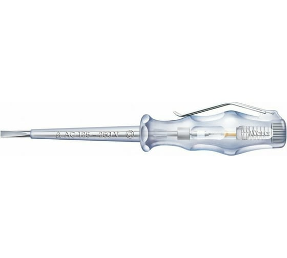 Отвертка-индикатор напряжения 150-250В WERA WE-005655