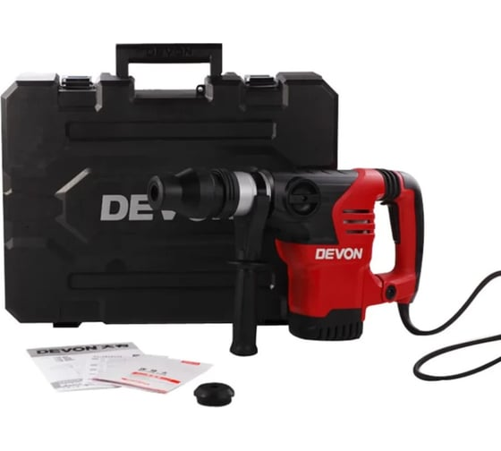 Электрический перфоратор SDS-Max 10 Дж, DEVON 1108-40D