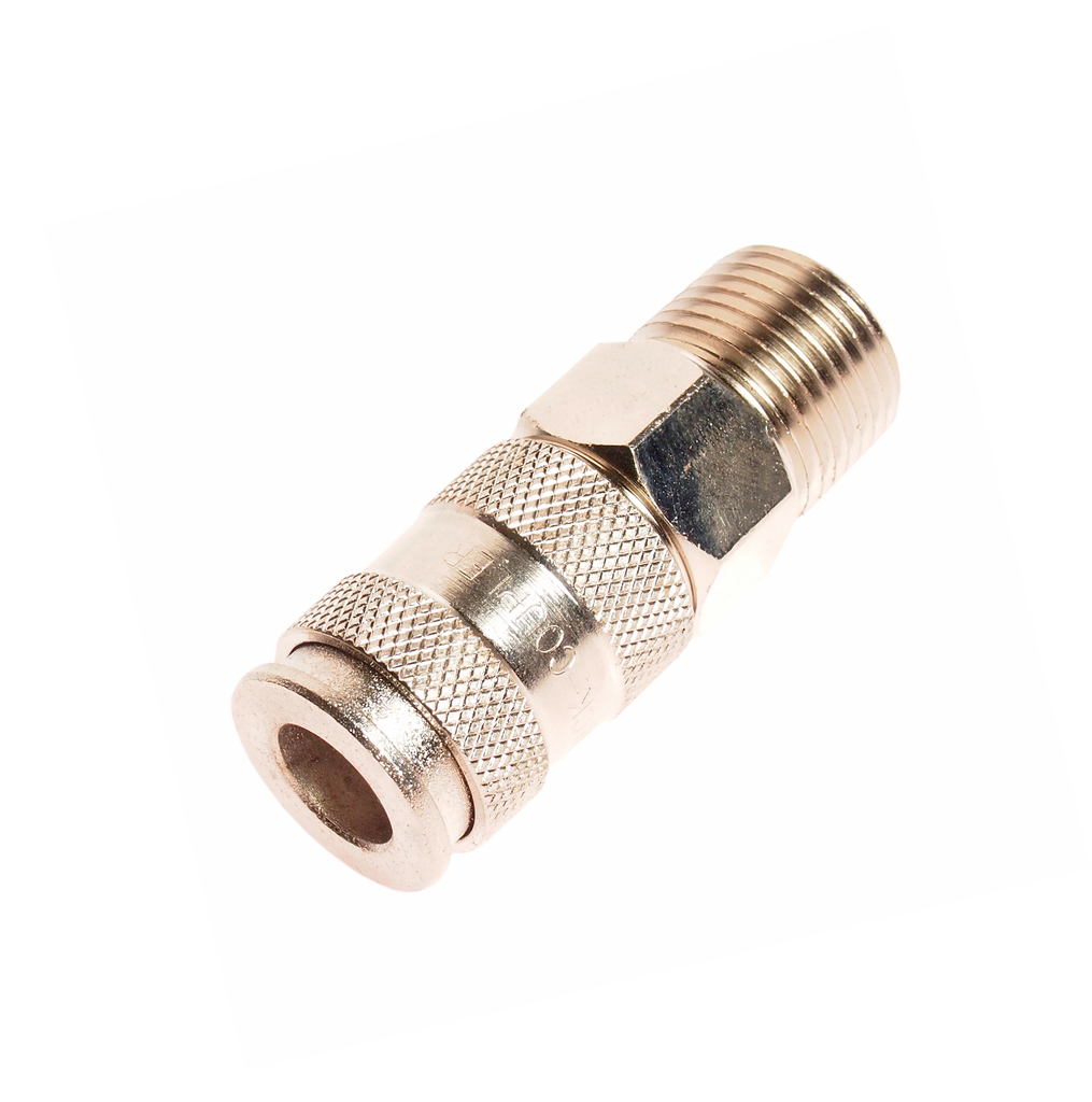 Соединитель JTC быстросъемный 1/2"M (рапид мама) JTC-D40SMA
