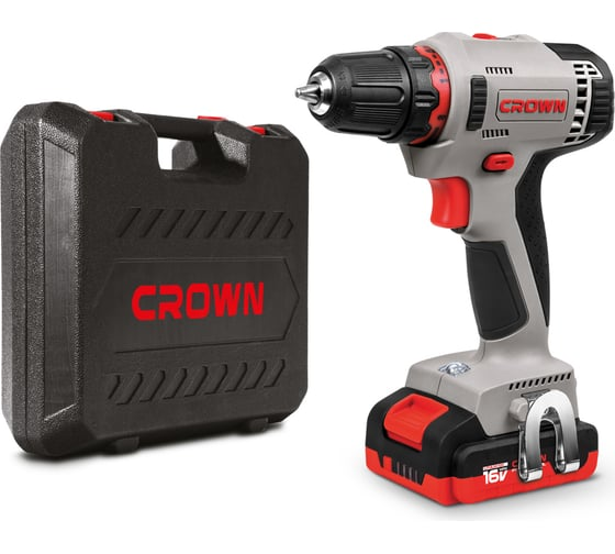 Дрель-шуруповерт 35 Нм, 14,4В (слайдер) CROWN CT21082H-2 BMC