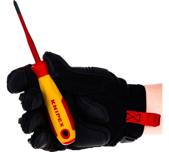 Отвёртка PH1 x 80 мм 187мм с узким концом KNIPEX KN-982401SL