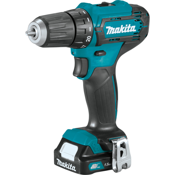 Дрель-шуруповерт 30 Нм, 12В CXT Makita DF333DWYE