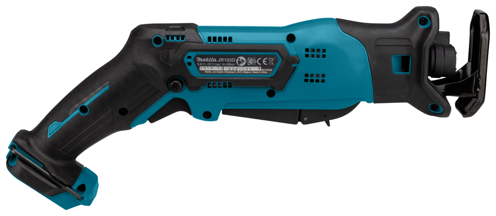 Сабельная аккумуляторная пила Makita 12В CXT JR103DWAE