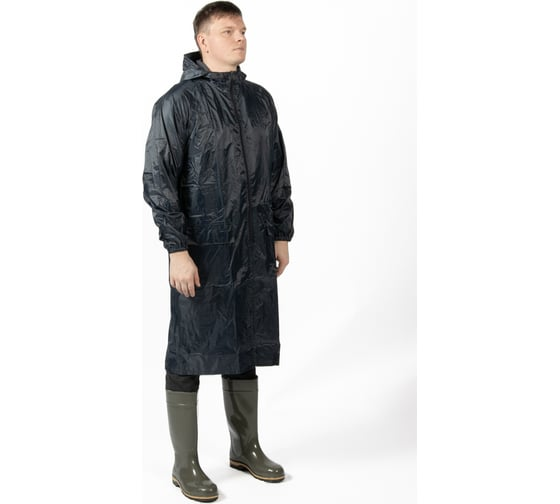 Плащ-дождевик из ПВХ синий XXL/54-56 Jeta Safety JRC-101b-XXL