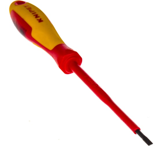 Отвёртка шлицевая 3.5x0.6x100 мм 202мм KNIPEX KN-982035