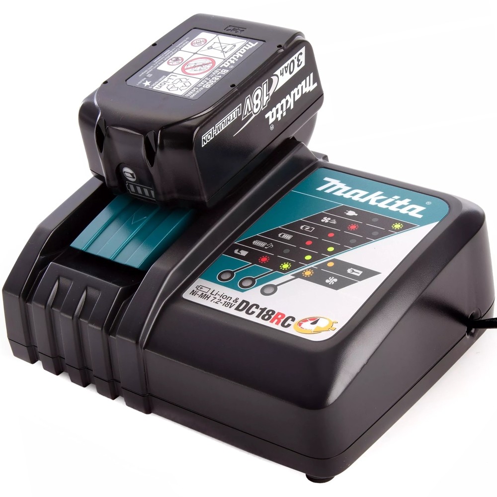 Зарядное устройство 18В, Makita Li-ion LXT DC18RC 1 порт, пакет 630C82-2