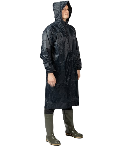 Плащ-дождевик из ПВХ синий XXL/54-56 Jeta Safety JRC-101b-XXL