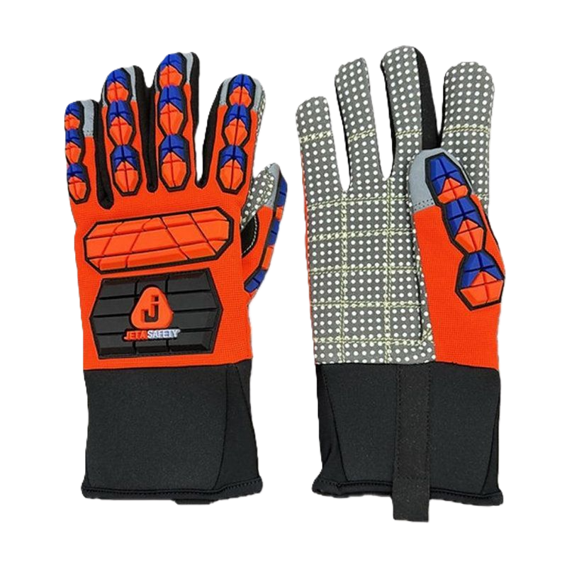 Перчатки трикотажные North Pole 8/M Jeta Safety с покрытием из термопласта JWMG-726-M