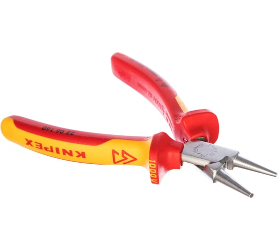 Круглогубцы 160 мм губки d3х30 мм VDE KNIPEX KN-2206160