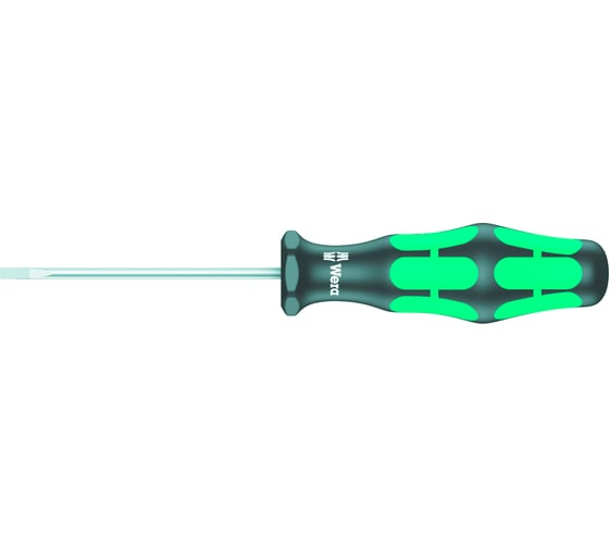 Отвёртка шлицевая 0.4x2.5x60 мм WERA WE-110000