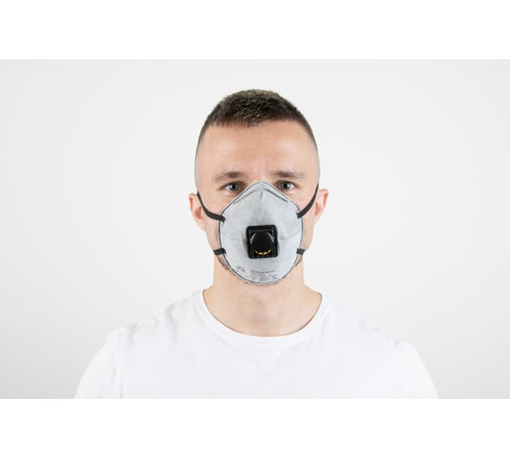 Полумаска с клапаном (10шт) Jeta Safety JM-8616