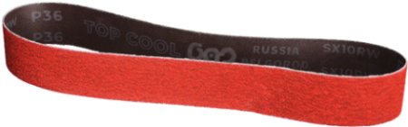 Лента бесконечная 125х1250мм Р80 БАЗ SX10RW CERAMICS TOP COOL 00-00998507