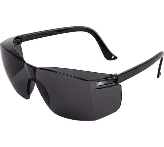Очки защитные открытого типа Clear Vision дымчатые Jeta Safety JSG711-S