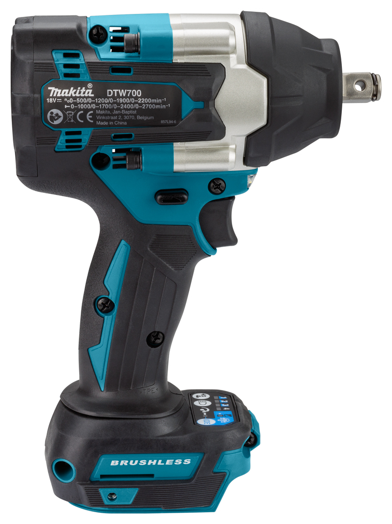 Ударный аккумуляторный гайковерт Makita 18В LXT DTW700Z