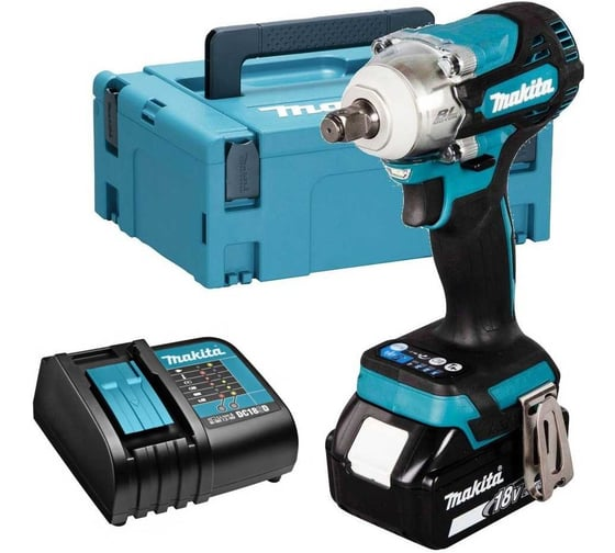 Гайковерт ударный аккум. Makita 18В LXT 330 Нм DTW300SF1J