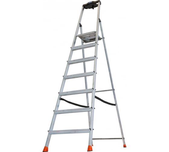 Стремянка 7 ступеней SAFETY Krause 128973