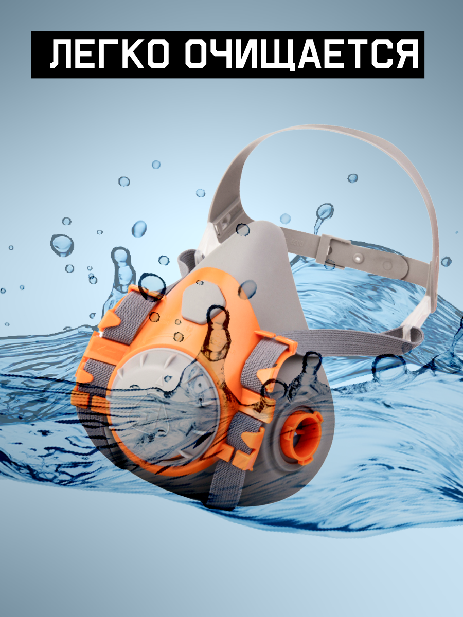 Полумаска фильтрующая S Jeta Safety 6500-S