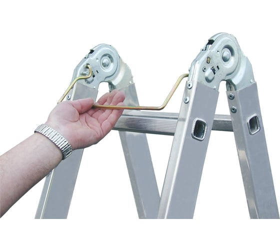 Лестница 4х3 шарнирная STABILO Krause 123510