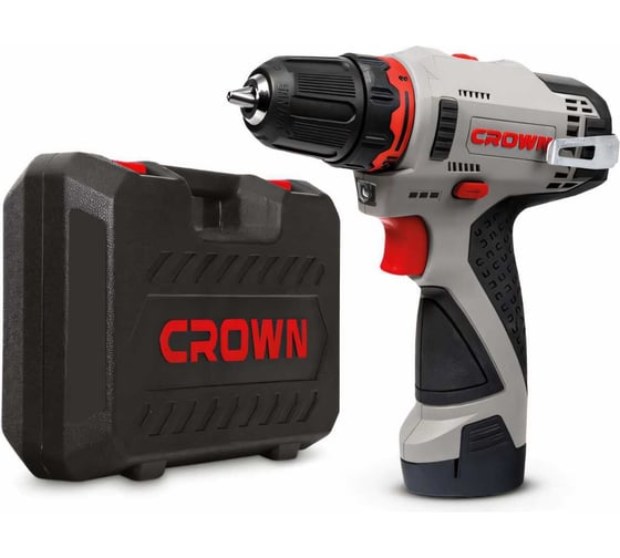 Дрель-шуруповерт 30 Нм, 12В (push-in) CROWN CT21072HX-2 BMC