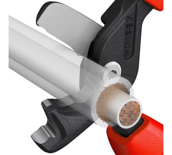 Кабелерез 225мм Ø 23 мм StepCut XL KNIPEX KN-9512225