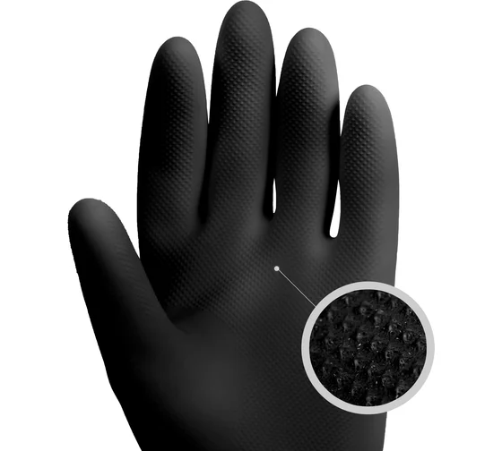 Перчатки химостойкие 80/50 кщс-1, 0.55 мм 10/XL Jeta Safety (упак. 12 пар) JCH-701-XL