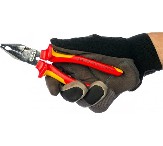 Пассатижи 180 мм VDE KNIPEX KN-0206180