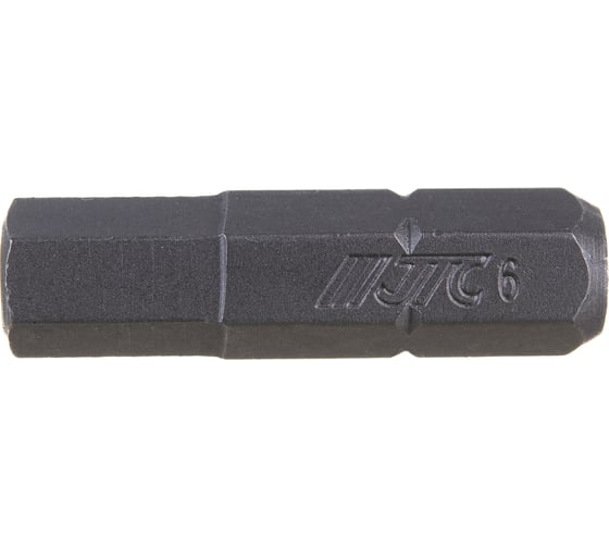 Бита JTC 6-ти гранная 1/4"DR 6x25мм S2 JTC-1152506