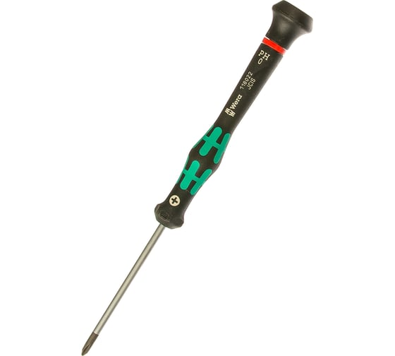 Отвёртка крестовая прецизионная PH 0x60мм WERA WE-118022
