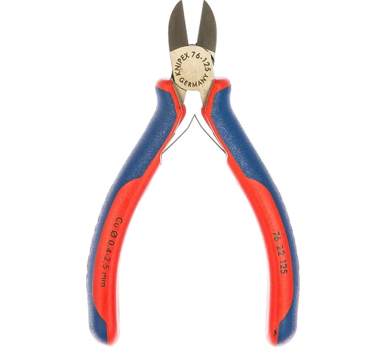 Бокорезы электромеханика 125 мм без фаски KNIPEX KN-7622125
