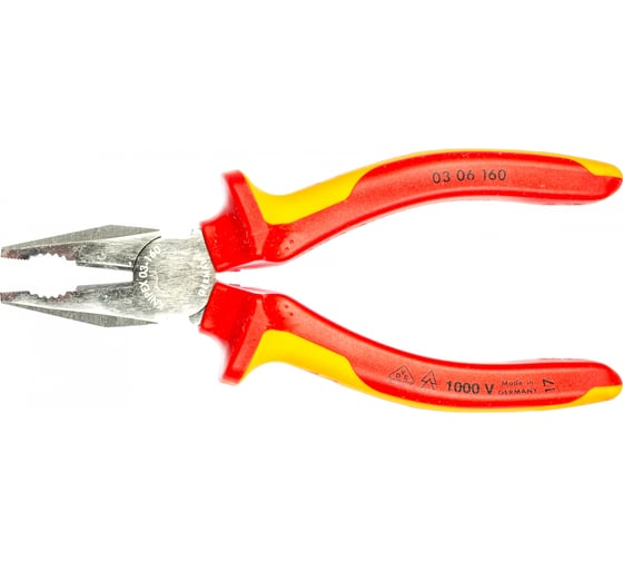 Пассатижи 160 мм VDE KNIPEX KN-0306160