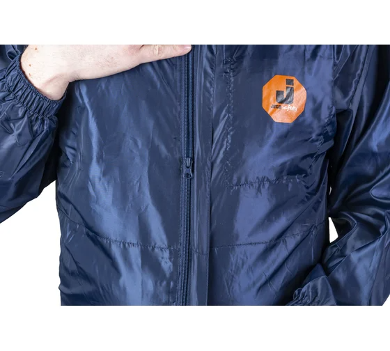 Комбинезон многоразовый защитный из ткани синий L Jeta Safety JPC75b-L