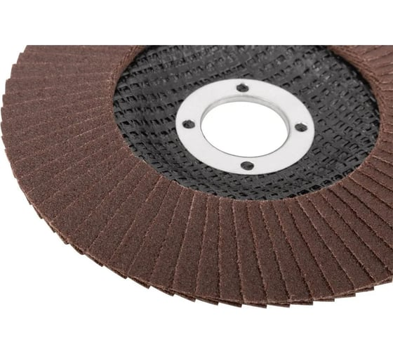 Круг лепестковый торцевой 125х22,2 мм P60 (72 лепестка) GreatFlex Plus 71-845