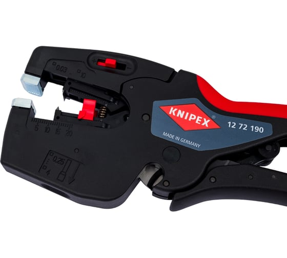 Стриппер автоматический 190 мм 0.03-10 мм² AWG KNIPEX KN-1272190