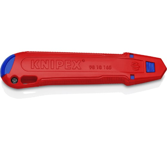 Нож универсальный 165мм для отламывающихся лезвий на 18мм KNIPEX CutiX KN-9010165BK