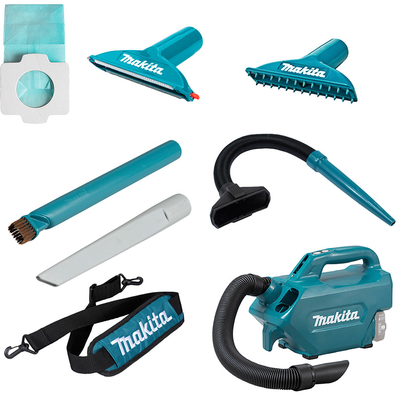 Аккумуляторный пылесос Makita 12В CXT CL121DZ