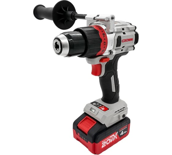 Дрель-шуруповерт 100 Нм, 20В (B3+) CROWN CT21127HMX-4 BMC