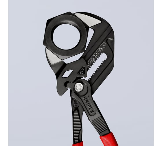 Клещи переставные 250 мм захват 52 мм SB KNIPEX KN-8601250SB