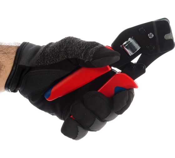 Пресс-клещи 190 мм для контактных гильз 0.08-10/16 мм² KNIPEX KN-975309