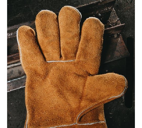 Перчатки Ferrus сварщика с крагой из спилковой кожи, 10/XL Jeta Safety JWK301-XL